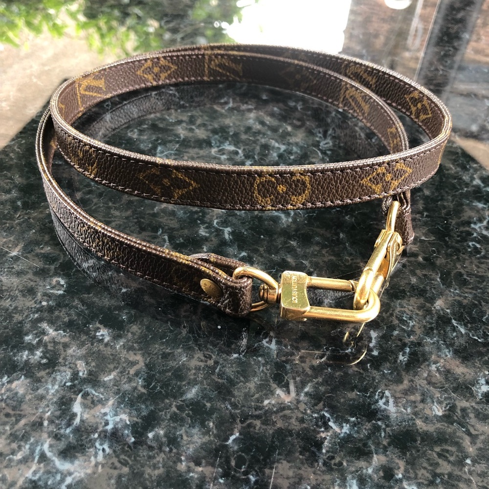 Louis Vuitton Monogram Leather Shoulder Strap
